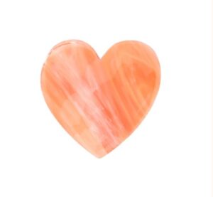 Pince à cheveux Coeur rose - Coucou Suzette