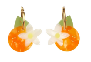 Boucles d'oreilles Fleur d'Oranger - Coucou Suzette