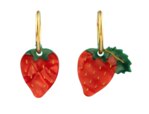 Boucles d'oreilles Fraise - Coucou Suzette